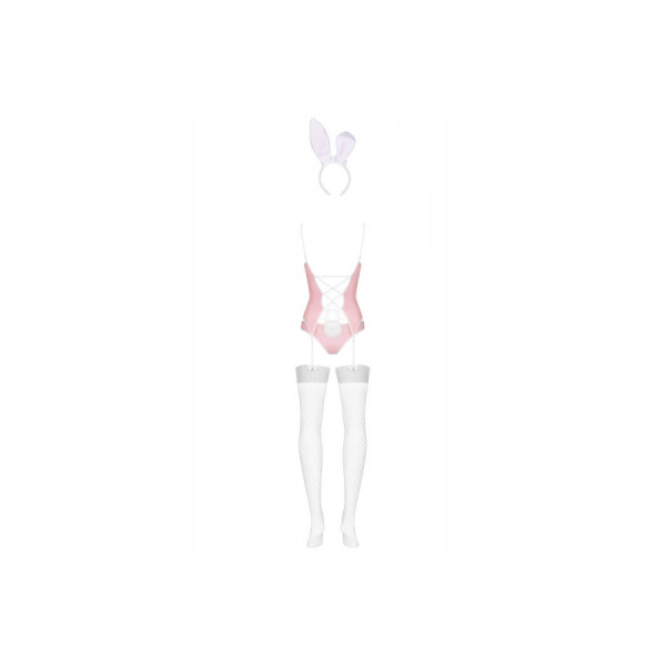 Bunny suit Costume Lapin 4 pcs rose